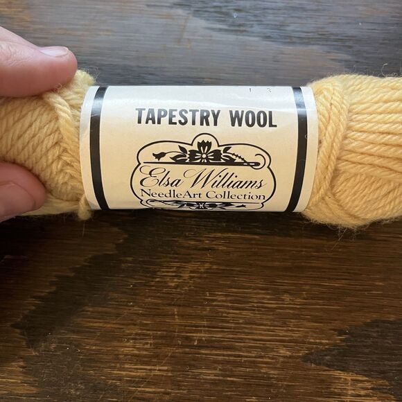 Lot of 3 Vintage Elsa Williams Needlepoint Yarn 40 Yd, 100% Wool, NEW, Color 333 - Picture 2 of 4